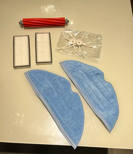 Kit Completo Roborock S7 S7+ S7 MaxV Q7 Max Filtro Mop Escovas