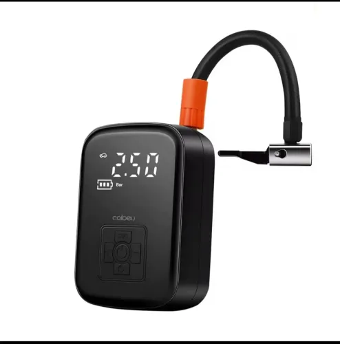 Bomba Compressor De Ar Portátil Coibeu - carro moto bike - lanterna - powerbank - NOVO 