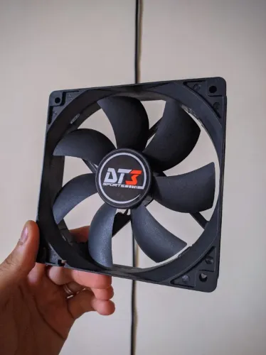 Fan Cooler Ventoinha DT3 120mm Preta