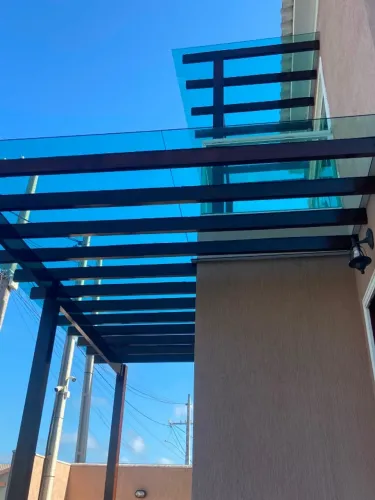 Cobertura de vidro 
