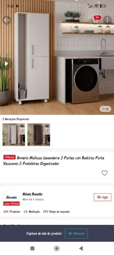 Móvel organizador 