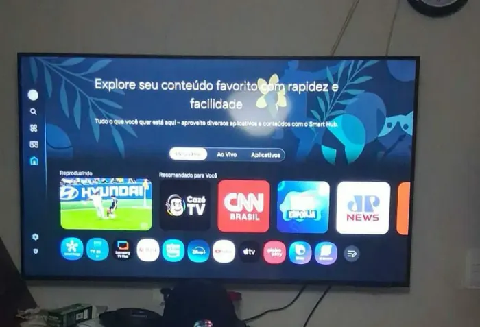 TV 50 polegada semi nova