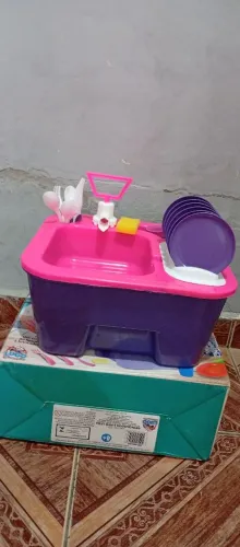 Pia de brinquedo novinha 95$( entrego dependendo