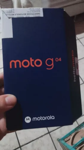 Caixa moto g 04