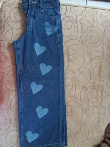 Calca jeans menina