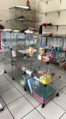 Expositor de vidro