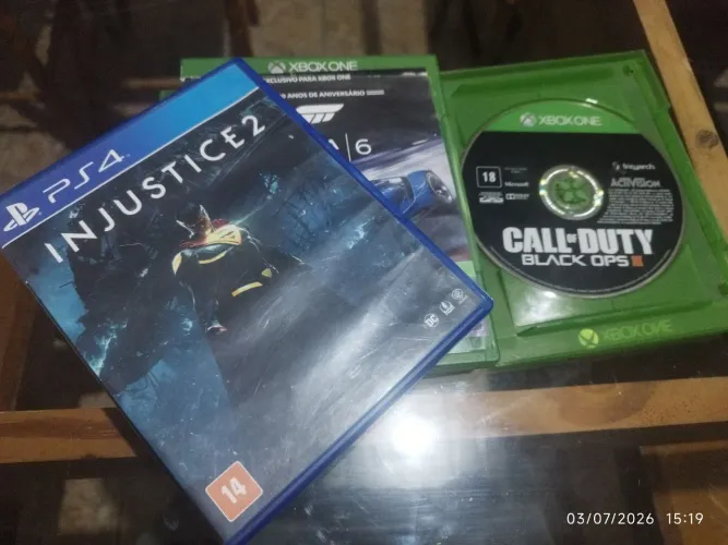 Vendo jogos de Xbox One e ps4