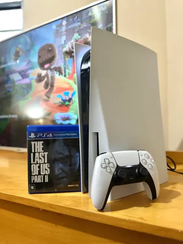 Ps5 Fat 825GB + 01 Controle COM CAIXA