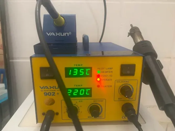 Estação de Solda / Retrabalho - Profissional | Modelo Yaxun 902 +