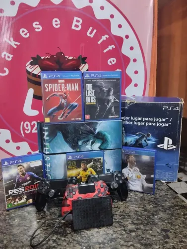 Vendo ou troco PS4 ( valor a negociar, veja a descrição)