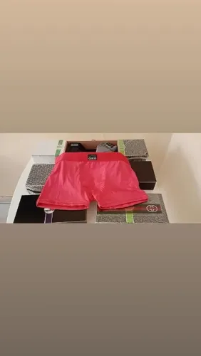 Cuecas de poliamida multimarcas kit c três peças 