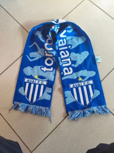 cachecol original avaí fc torcedora avaiana