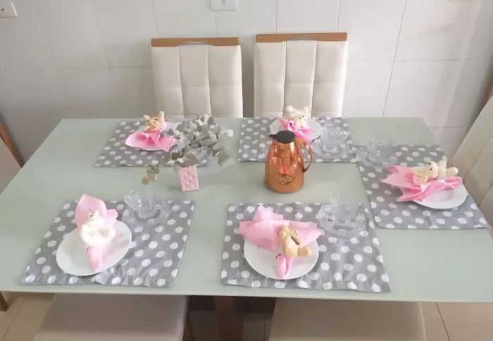 Kit Porta guardanapo coelho páscoa mesa posta