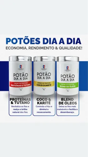 Creme para cachos 