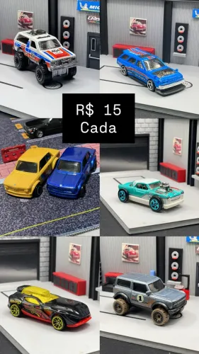 Hot wheels e matchbox novos no preço