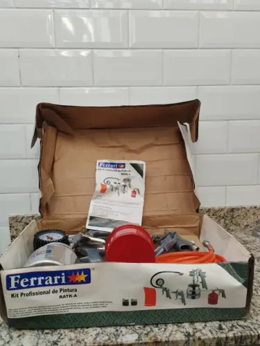 Kit Profissional Pintura RATK-A Ferrari