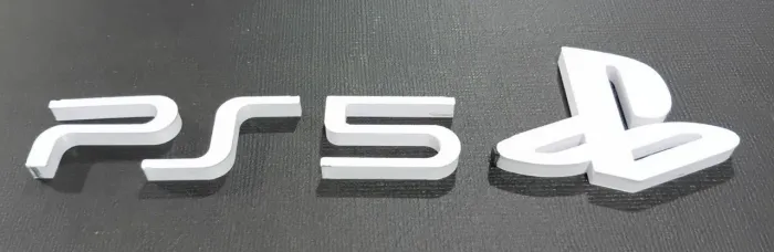 LETRAS do PS5. Aqui na LOJA FABGAMES 