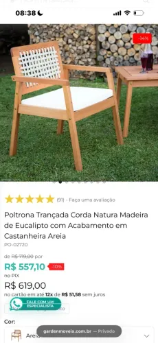 Poltrona varanda