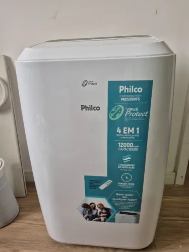 Ar condicionado portátil Philco 12000 BTUs virus protect 127 V