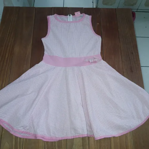 Vestido infantil rosa