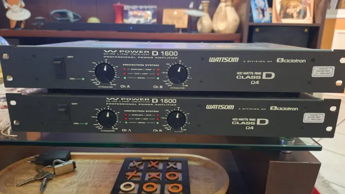 Amplificador Watsom POWER D 1600 (2 unid)
