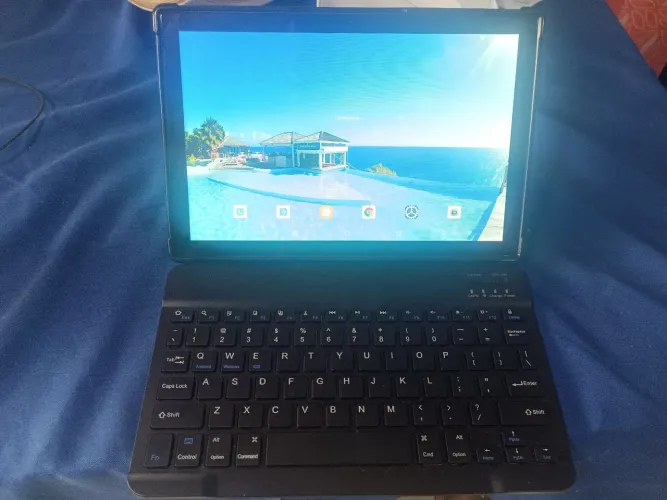 Tablet T10 10.1" Completo c/ Capa e Teclado!