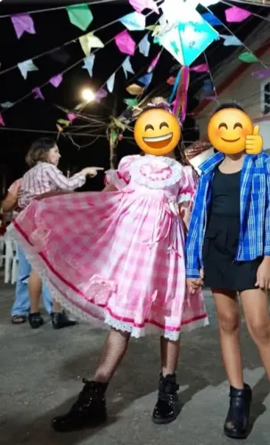 Vestido de Festa Junina 