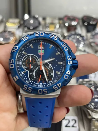 Relógio Tag Heuer Novo Visor em safira Tamanho 44mm