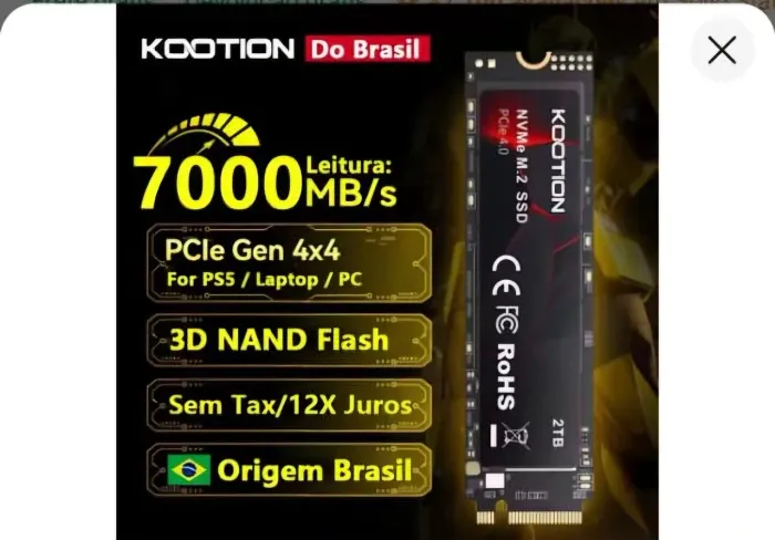 Ssd 4TB NVME 7000MBS