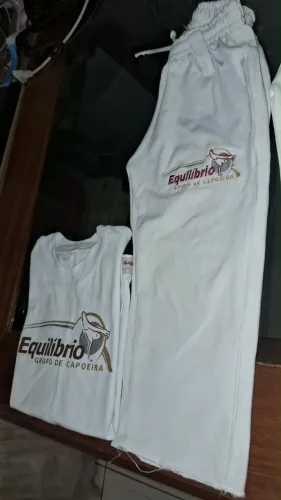 CALÇA E BLUSA UNIFORME CAPOEIRA INFANTIL
