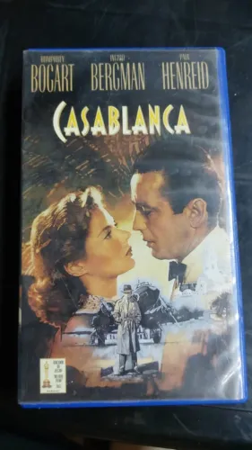 VHS Casablanca 1943 - Original - Legendado - Nacional
