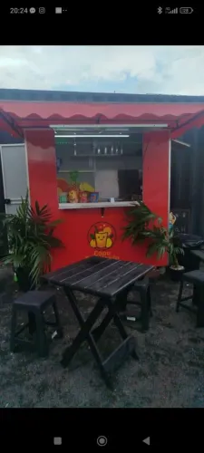 Banca de lanche a venda
