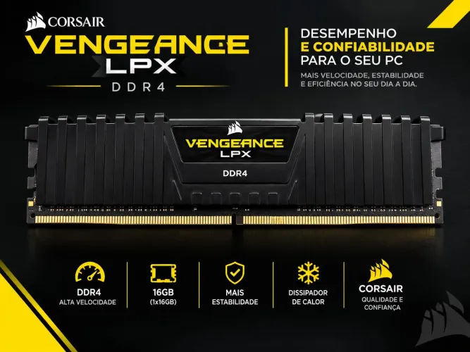 16GB DE RAM DDR4 VEGEANCE-COASIR