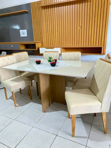 Mesa 6 lugares entrega gratis