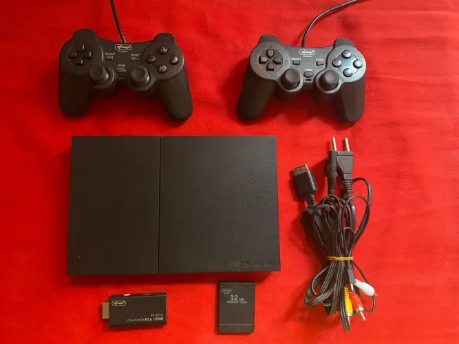Ps2 desbloqueado +44 jogos mídia física