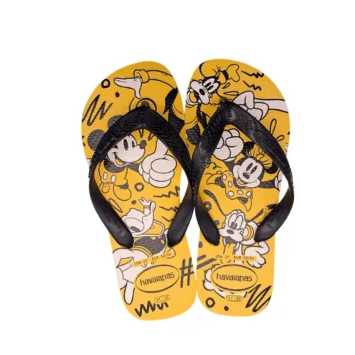 Chinelo Havaianas Infantil Meninos Personagens Kids Disney Amarelo 41502490023