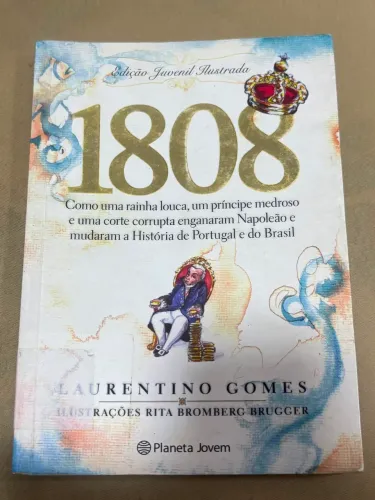 Livro 1808 - Edição Juvenil ilustrada