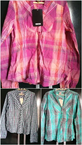 Kit 3 Camisas Xadrezes Marisa