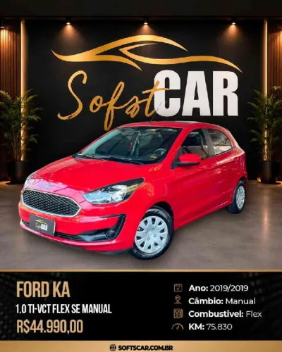 Ford KA 1.0 SE 12V Flex 4P Manual 2019