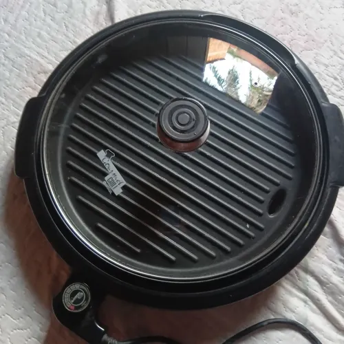 Grill elétrico redondo
