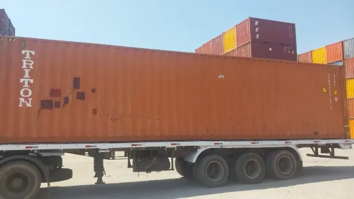 Container DRY 40'Pes HC - TOP - Pra Você Cliente Não Ter Dor de Cabeça