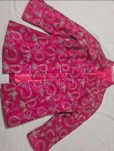 casaco tangzhuang brilhante feminino exclusivo - original china - bordados kawaii luxuoso