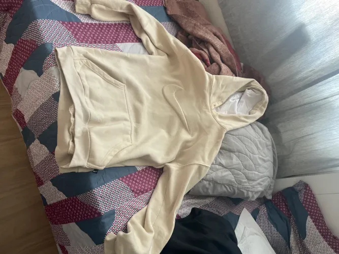 Moletom Nike beje 