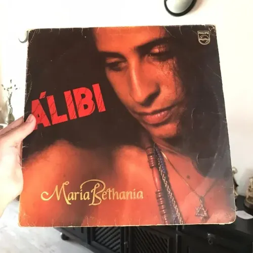 lp vinil - maria bethania - alibi c/encarte