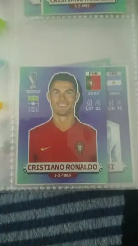 Figurinha Cristiano Ronaldo 2022
