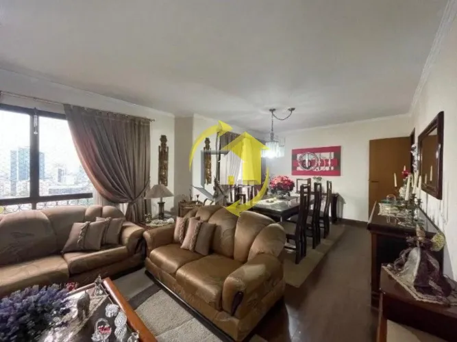 LOCAÇÃO ALTOS DO TATUAPÉ MOBILIADO - 156 M² - 4 DORM. 3 SUÍTES - 3 VAGAS + DEPÓSITO - LAZE