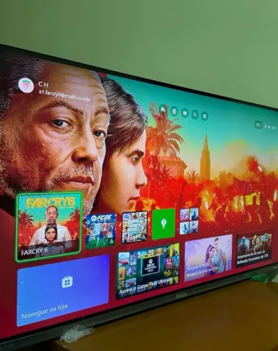 Tv smart aceito cartão Nah
