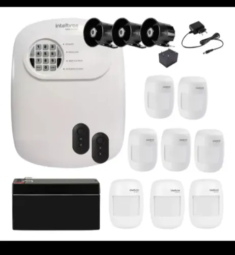 KIT Alarme Residencial Intelbras ANM 24 Net NOVO