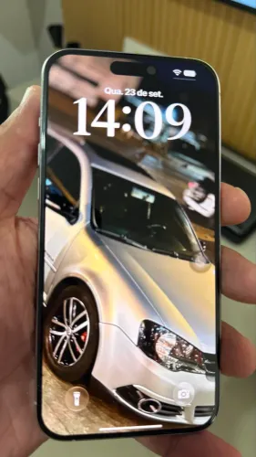 Iphone 15 Pro Max Cor Branco, 256 gigas