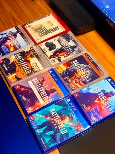 Jogos ps3,ps4 - coleção Battlefield
